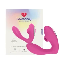 Mon Ami Dual Vibrating Pleasure Air & G Spot Toy