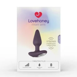 Mon Ami Silicone Vibrating Anal Plug