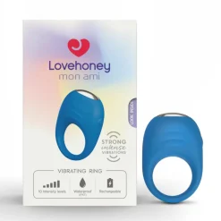 Mon Ami Silicone Vibrating Love Ring
