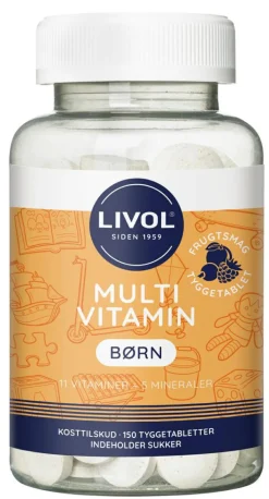 Multivitamin Børn Frugtsmag