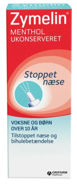Næsespray Menthol Ukonserveret 1 mg/ml