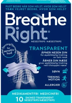 Næsestrips Transparent