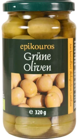 Oliven Grønne m. sten Ø