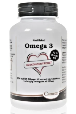 Omega 3 Højkoncentreret Fiskeolie 1000 mg