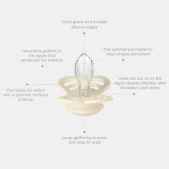 Pacifier Supreme 2 Pack Silicone