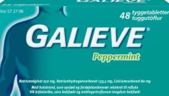 Peppermint 250 mg/133,5 mg/80 mg, tyggetabletter