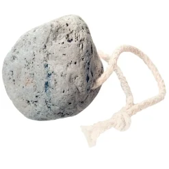 Pimpsten Natur Vulkanlava med Snor