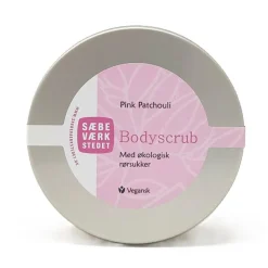 Pink Patchouli Scrub med økologisk rørsukker