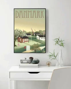 Plakat 'Danmark Kolonihaverne'
