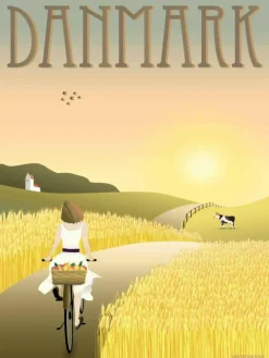 Plakat 'Danmark Markerne'