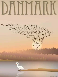 Plakat 'Danmark Sort Sol'