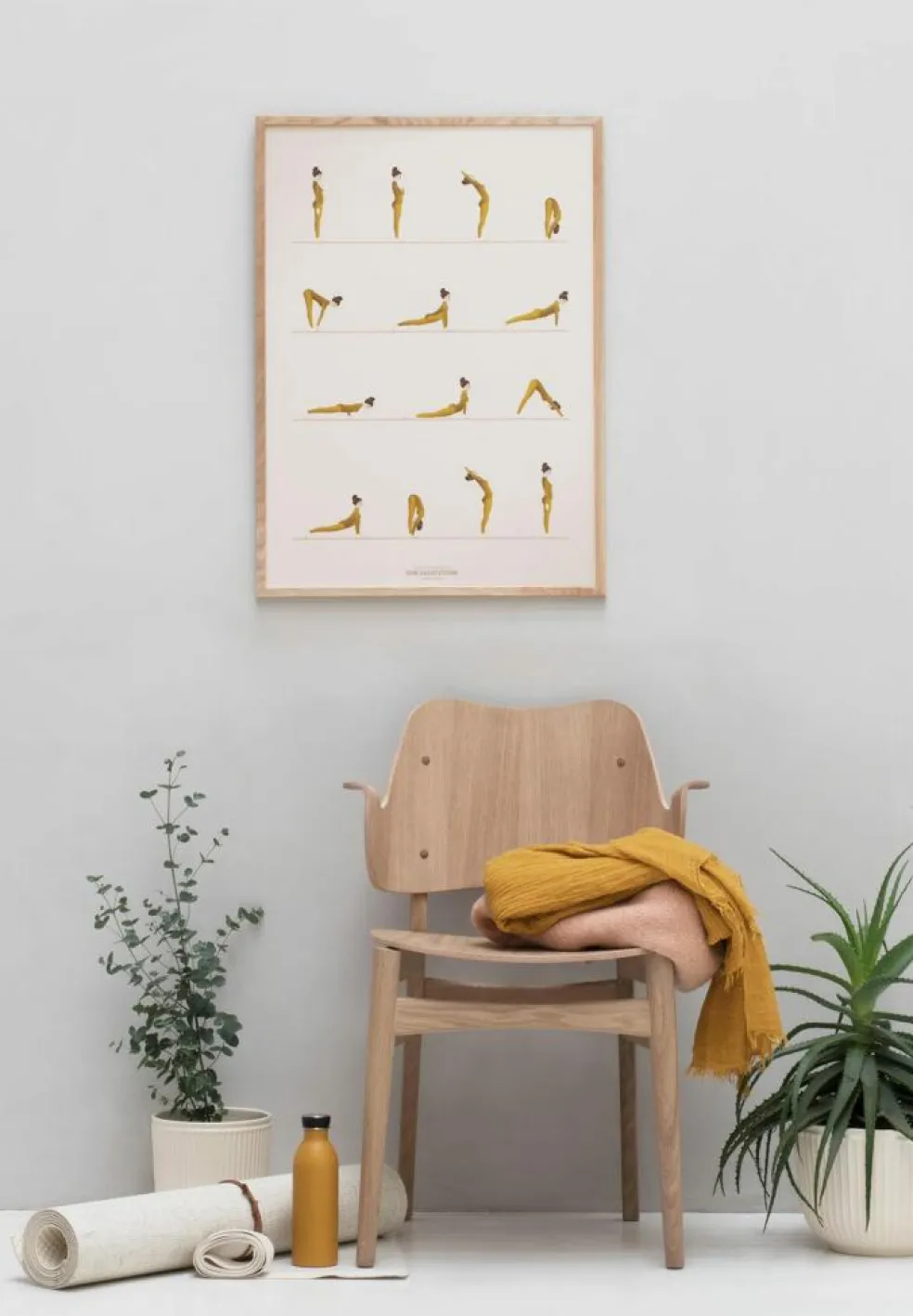 Plakat 'Sun Salutation'