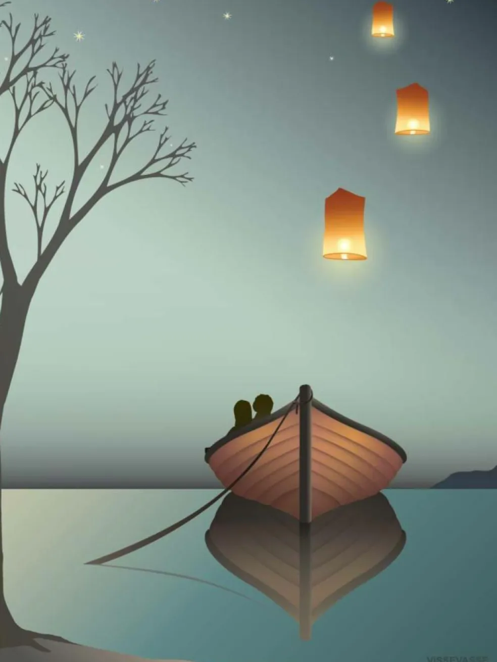 Plakat 'The Lanterns'