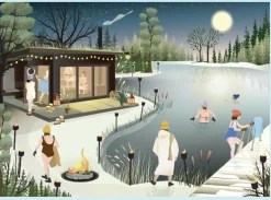 Puslespil 'Sauna By The Lake'