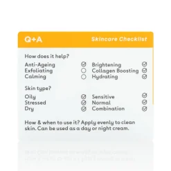 Q+A Vitamin C Face Cream