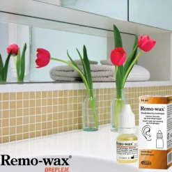 Øredråber u. sprøjte