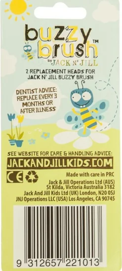 Replacement Brushes Buzzy Brush