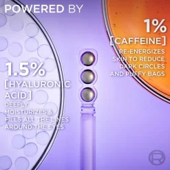 Revitalift Filler Eye Serum 2.5% Hyaluronic Acid + Caffeine