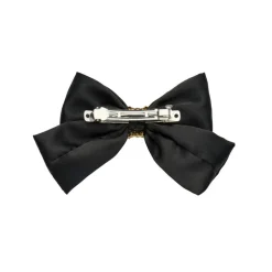 Rhinestone Hair Clip With Bow