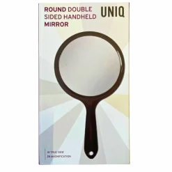 Rundt Dobbeltsidet Håndholdt Spejl