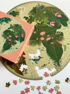 Rundt Puslespil 'I Love Mother Earth'