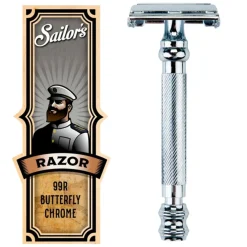 Sailor's Safety Razor Butterfly Chrome Finish 99R