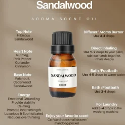 Sandalwood Aroma Scent Oil