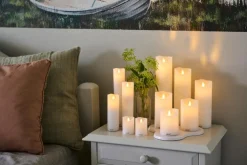 Sara Genopladelig LED Vokslys