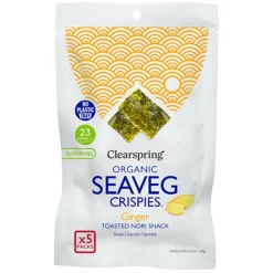Seaveg Crispies Ingefær Multipack Tang Chips Ø