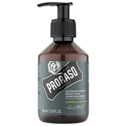 Skægshampoo, Cypress & Vetiver, 200 ml.