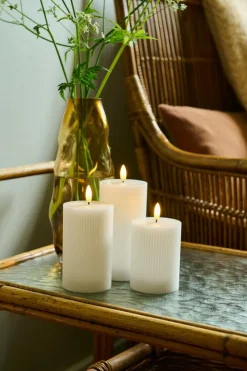 Smilla Sæt LED Stearinlys