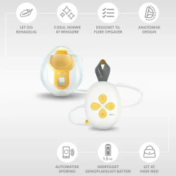 Solo Hands-free Elektrisk Enkeltbrystpumpe