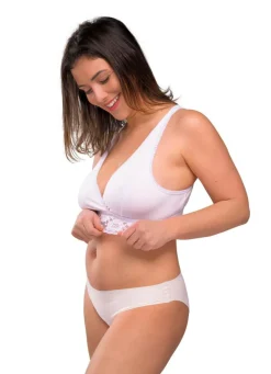 Sove- Og Amme-BH med økologisk bomuld