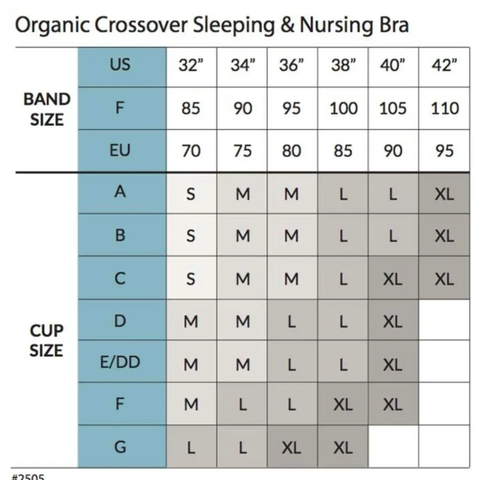 Sove- Og Amme-BH med økologisk bomuld