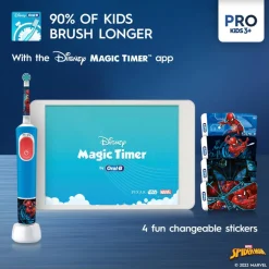 Spiderman Eltandbørste