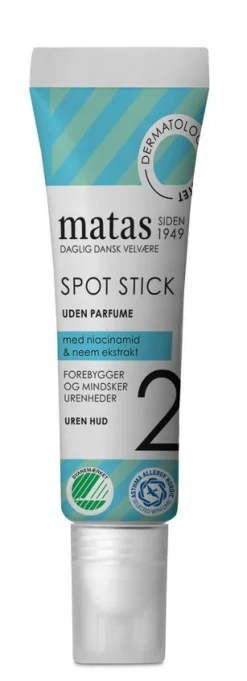 Spot Stick til Uren Hud Uden Parfume