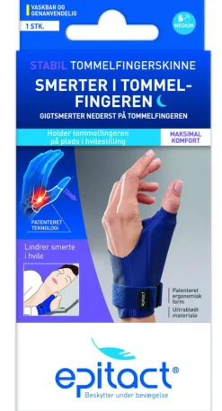 Stabil Tommelfingerskinne