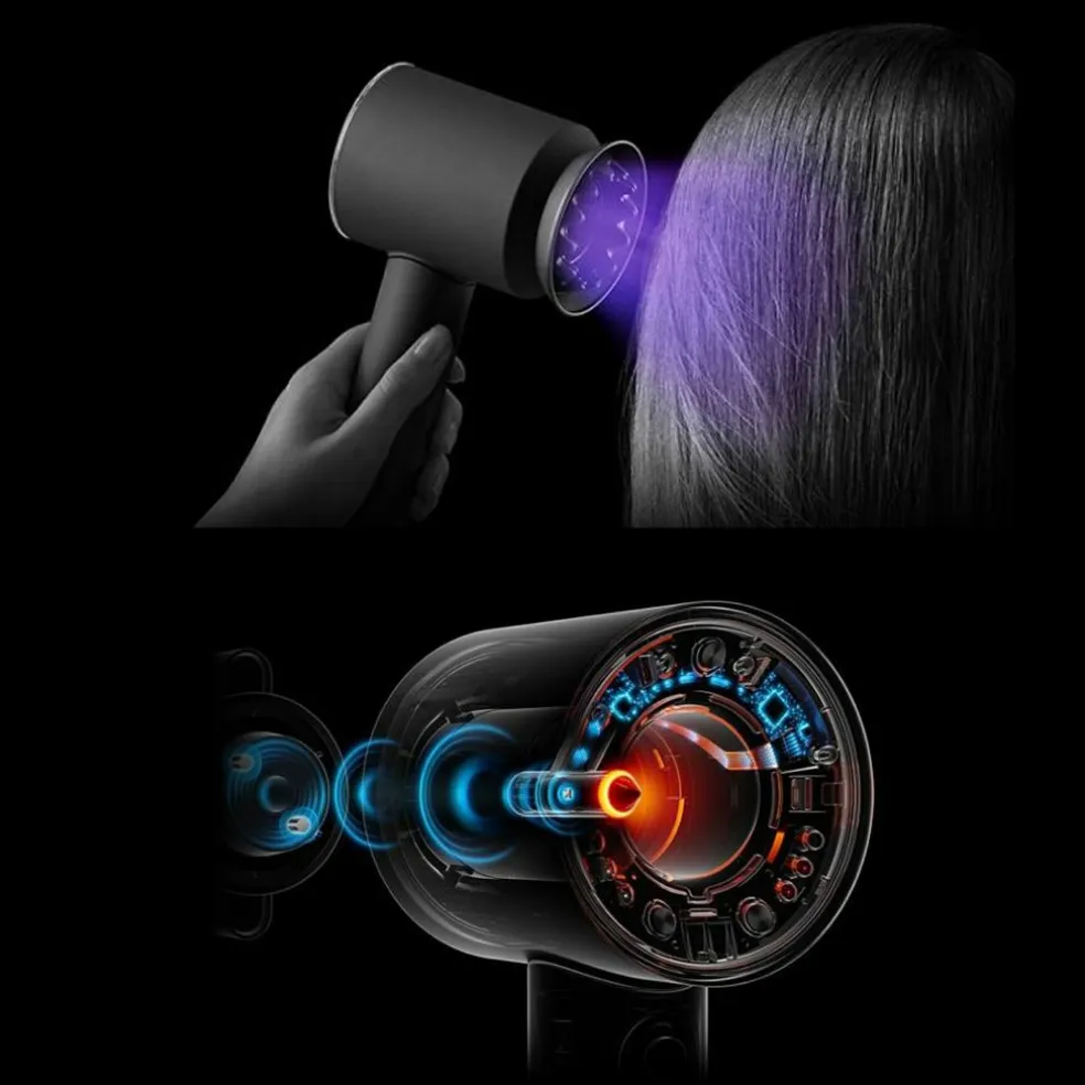 Supersonic Nural Hairdryer Straight + Wavy