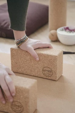 Sustain Yoga Cork Block