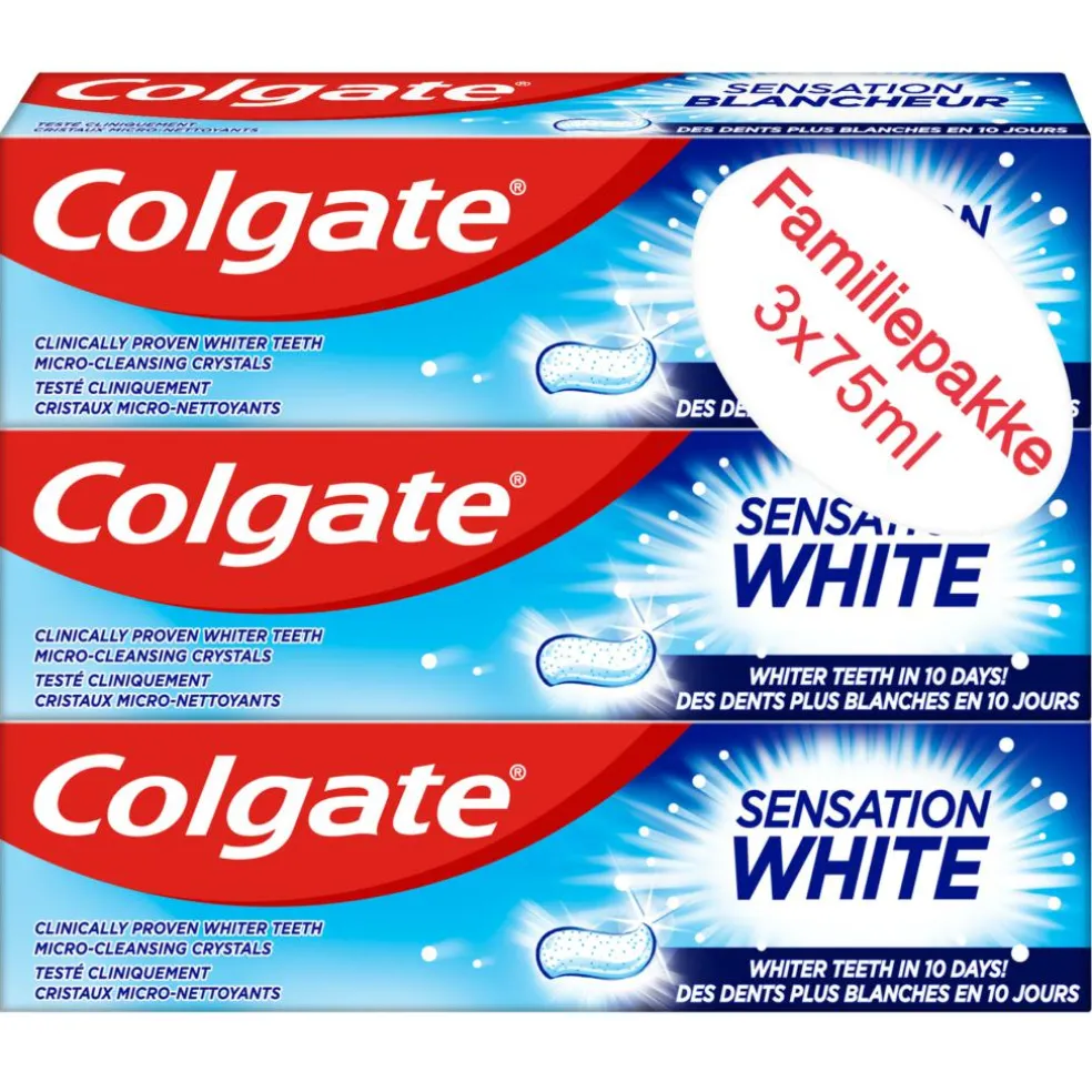 Tandpasta Sensation White