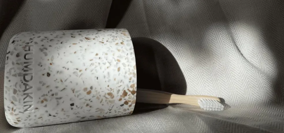 Terrazzo Tandbørstekrus