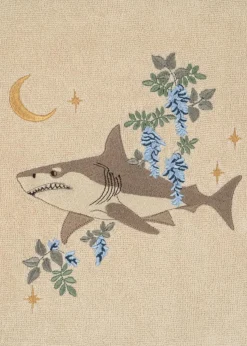 Terry Poncho Embroidery