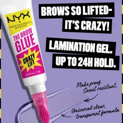 The Brow Glue Crazy Lift Fikserende Bryngel