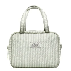 Toilettaske Med Hank i Quilt Stor