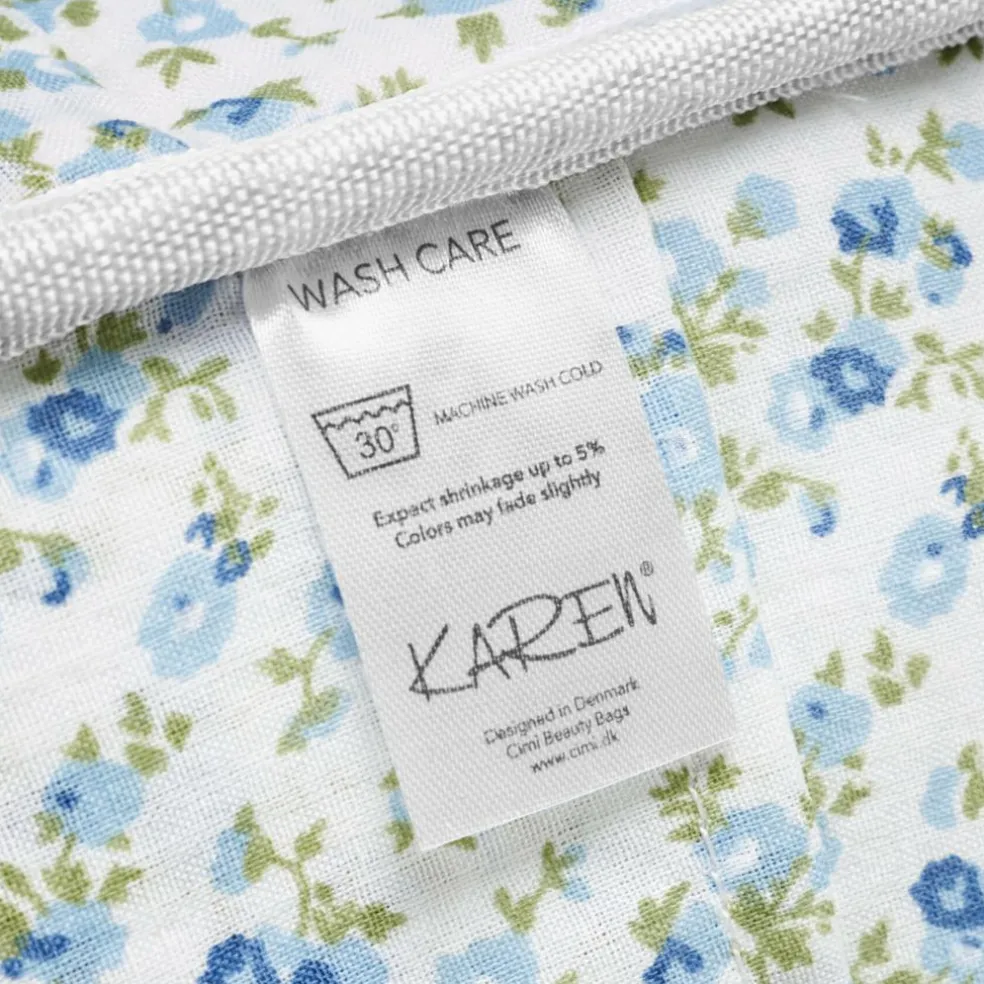 Toilettaske Med Hank i Quilt Stor