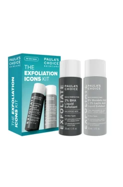 Trial Kit 2% BHA/6% Mandelic + 2% Lactic Acid AHA Liquid Exfoliant