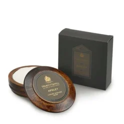 Truefitt & Hill Apsley Luxury Shaving Soap In Wooden Bowl