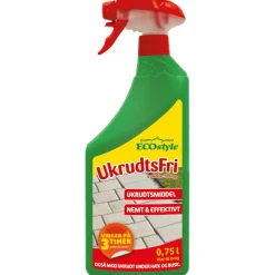 Ukrudtsfjerner klar til brug