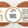 Vafler m. hasselnødder Ø
