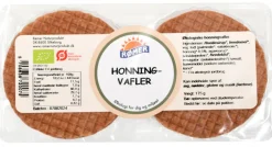 Vafler m. honning Ø